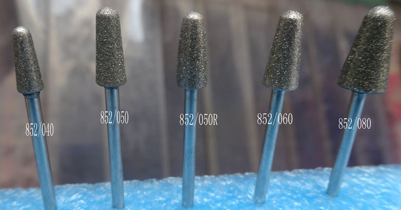 磨針金剛砂磨針金剛石磨頭鉆石磨棒2.35mm柄玉石雕刻